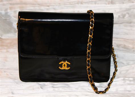 borsa chanel vernice shopping|Borse CHANEL da Donna .